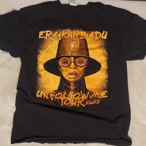 Erykah Badu Unfollow Me 2023 Tour Tee